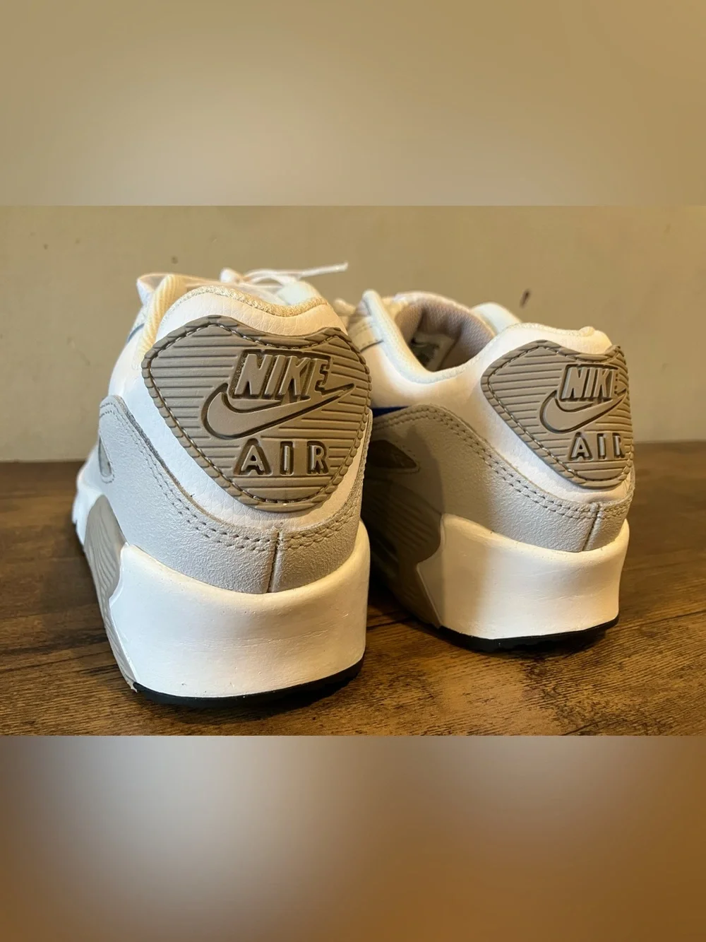 Nike Air Max 90 Summit White Racer Blue (GS)